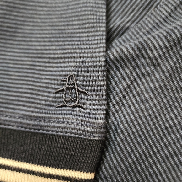 Grand Slam Men's Navy Polo Shirt - Picture 4 of 5